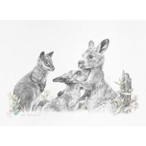 Alice Merlot and Cooper - Pencil